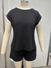 European & American Casual Women's Short Sleeve Shorts Set (2026 Edition)