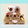 Adorable Creative Capybara Plush Keychain Cartoon Water Pig Toy Doll Blind Box Collectible