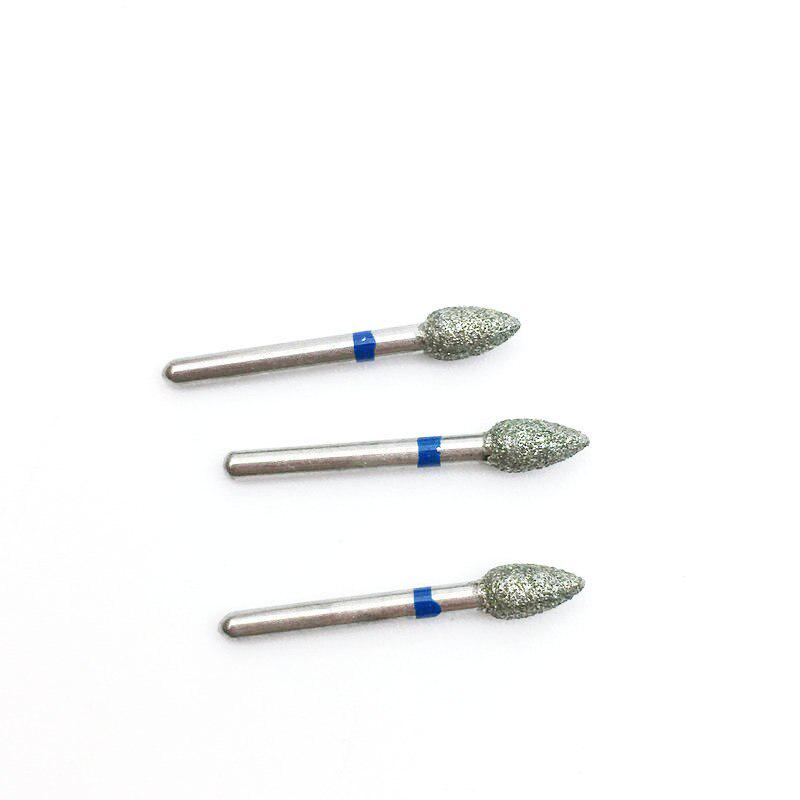 10 Pcs/set Dental Diamond Burs Drills Polishing Whitening Product Dental Burs for High Speed Handpiece FO-25
