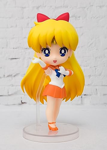 Figuarts mini Sailor Moon Sailor Venus (viszonteladó változat) kb. 90mm PVC&ABS festett mozgatható figura