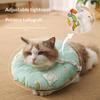 Sweet Donuts Cat Round Pillow Collar Pet Dog Neck Cone Recovery Collar For Anti-Bite Lick Surgery Cat Accessories Pet Collars