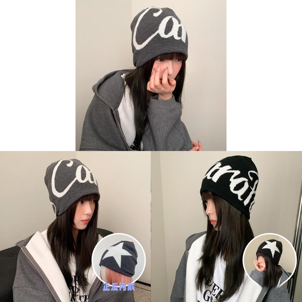 Knit Beanie Hat For Women With Doublesided Wear Stylish Warm Accessories For Fall Winter