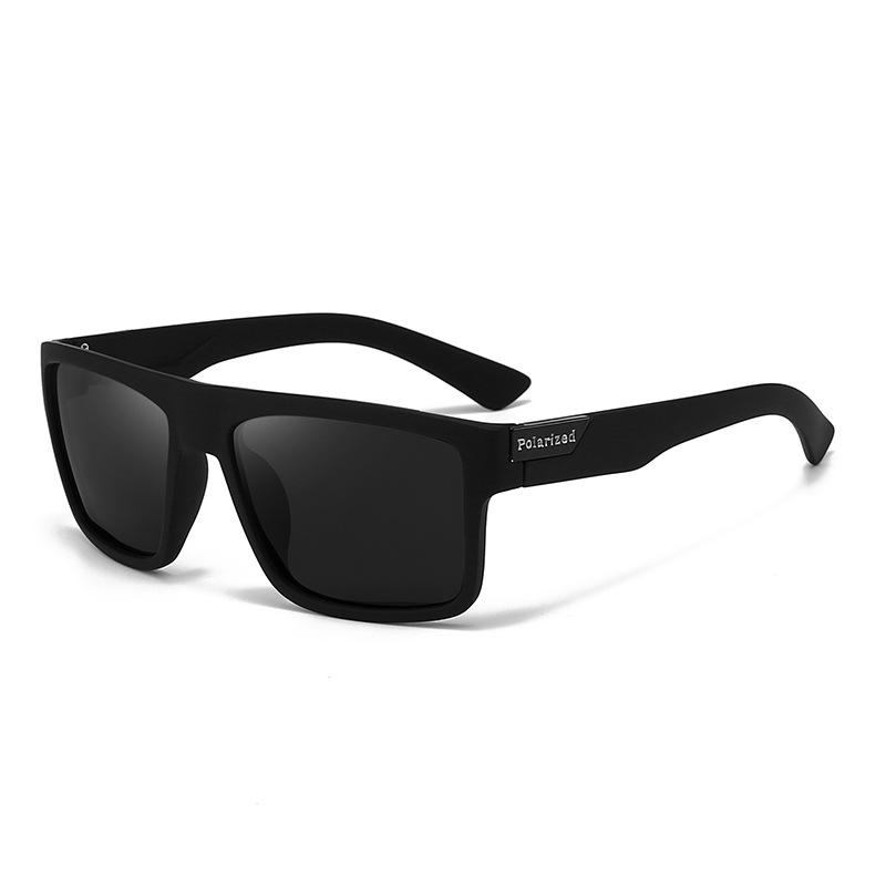 Polarisierte Herren-Sonnenbrille, Hochwertige Sonnenbrille mit großem Rahmen, UV-Schutz, Outdoor-Fahrbrille.