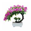 1Pc Artificial Flower Potted Bonsai Living Room Party Desktop Furniture Decor