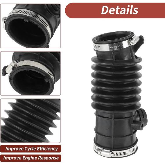 Luftansaugschlauch Rohr mit Schellen für Honda CR-V 1.5L L4 GAS 2017-2022 DOHC Turboaufgeladen Ansaugrohr Nr. 172265PAA00/17226-5PA-A00/696-000