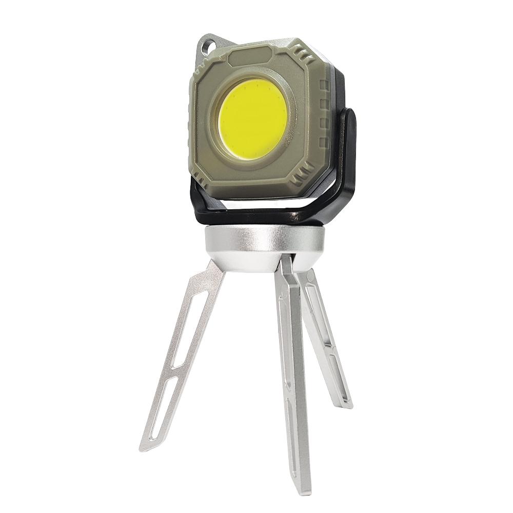 COB Work Light Rechargeable LED Portable Flashlight Camping Torch Magnetic 1500LM Dimming Flood Light Car Repair Emergency Lante