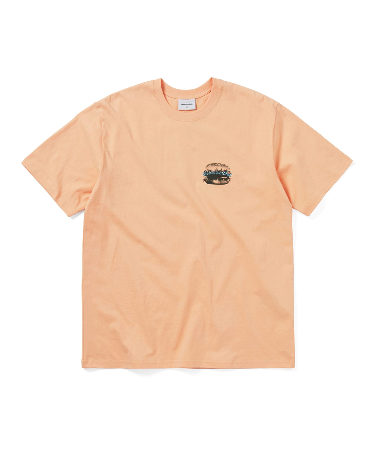 This Is Never That Hamburger Tee Apricot S