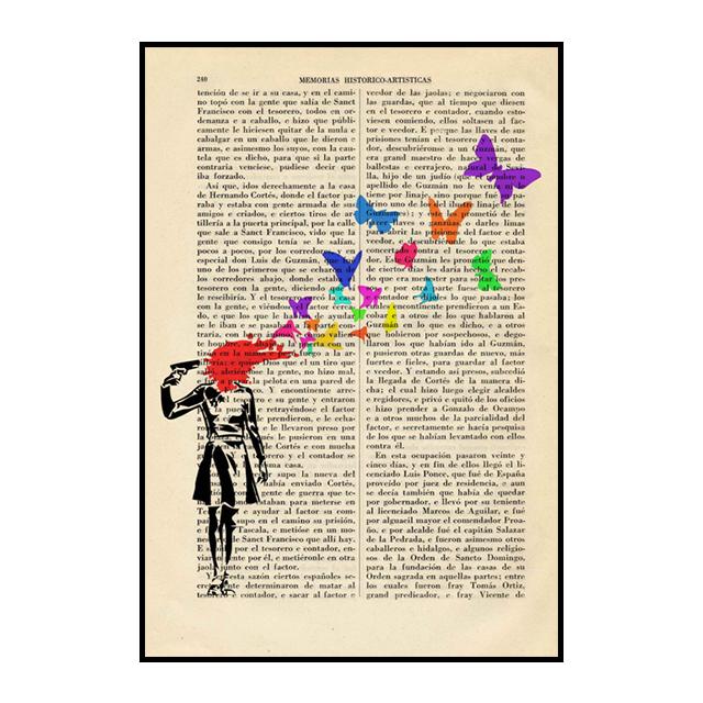 Banksy Balloon Girl Graffiti Poster Disappearing Five Rings Mural Retro Decorative Paintings Wall Art Prints Modern Home Decor