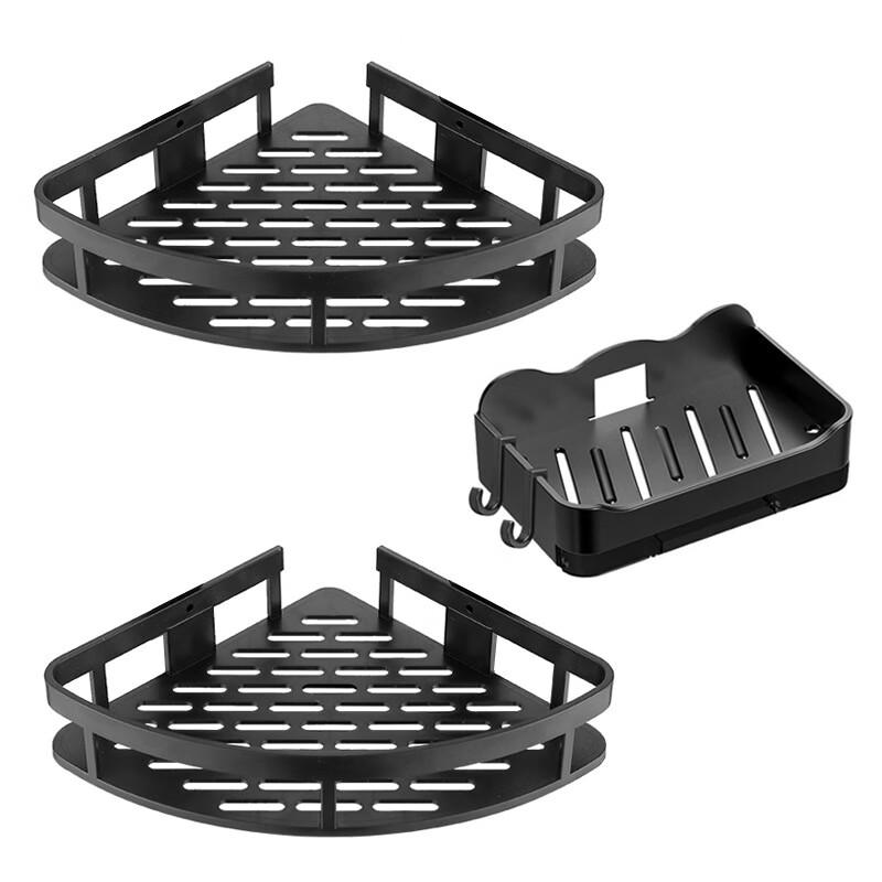 MDNG No-Drill Double Triangular Shower Caddy