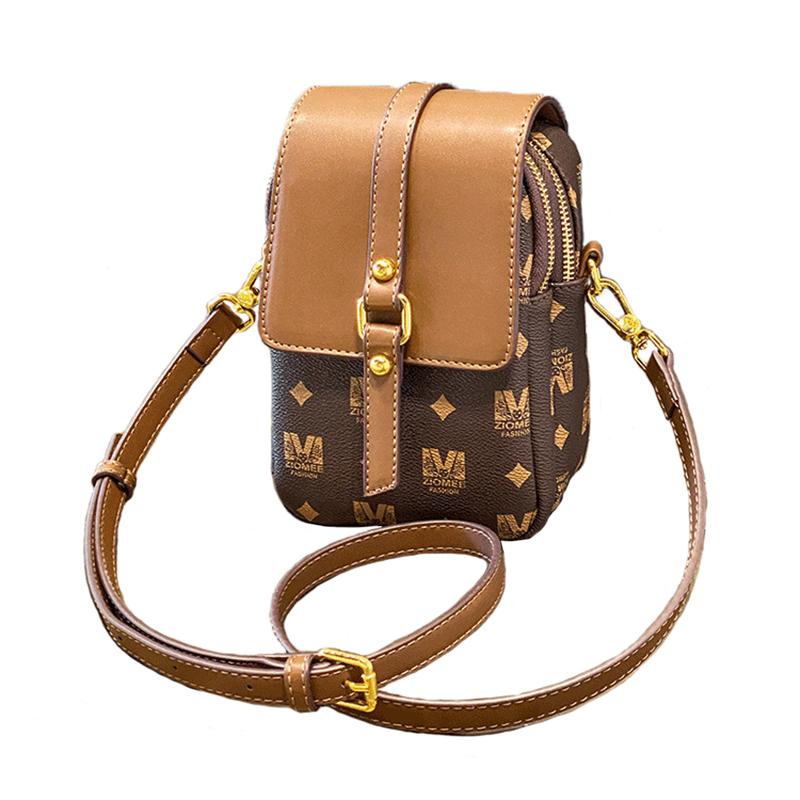 Torebki Crossbody dla Kobiet Luksusowa Skórzana Torebka na Telefon Komórkowy Portfel Designerska Torba na Ramię Damska Torebka Podróżna