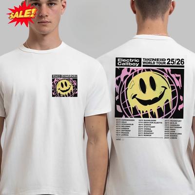 Electric Callboy Tanzneid Welttournee 2025 2026 Dripping Smile T-Shirt