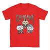 Chiikawas rock band TShirt for Unisex Vintage Cotton Tees Round Neck Short Sleeve T Shirts Gift Clothing
