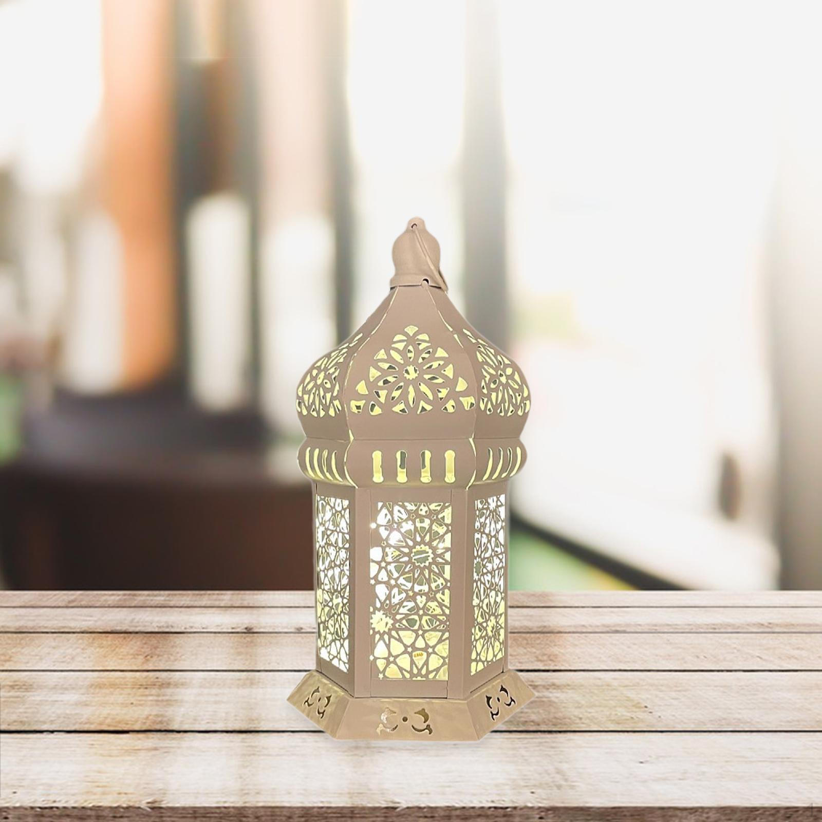 

Декоративный подвесной фонарь из металла, ночник, изящное легкое железное искусство, White Short