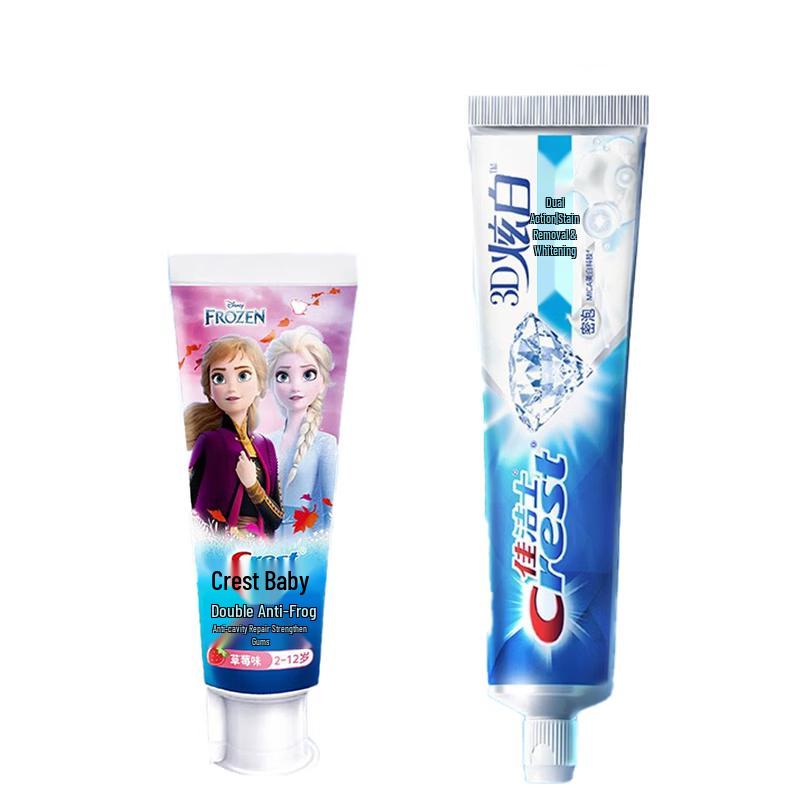 Crest Dual-Action Family Toothpaste Combo