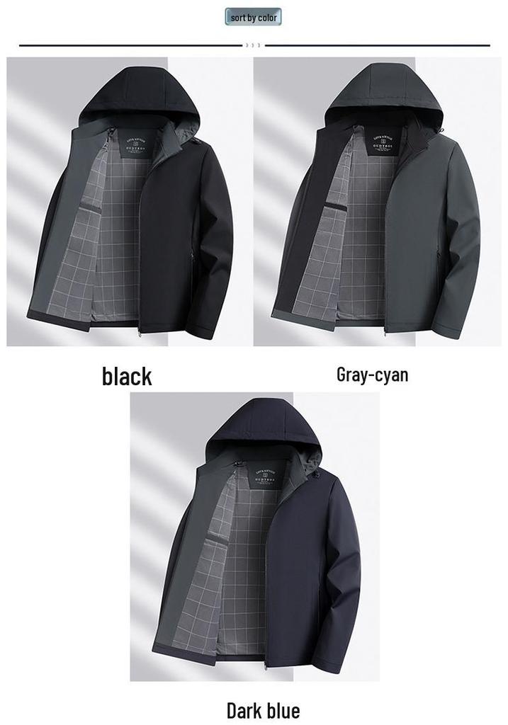 Men's Autumn Business Casual Long Sleeve Jacket