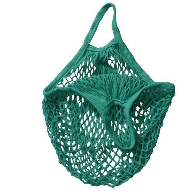 New Mesh String Shopping Bag Fashion Net Bag Reusable Fruit Storage Handbag Totes Women Shopping Mesh Bag Shopper Shoulder Bags