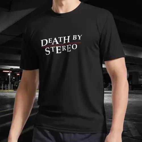 

NEW SHIRT DEATH BY STEREO LOGO RANCING T shirt FUNNY AMERICAN S TO 5XL S