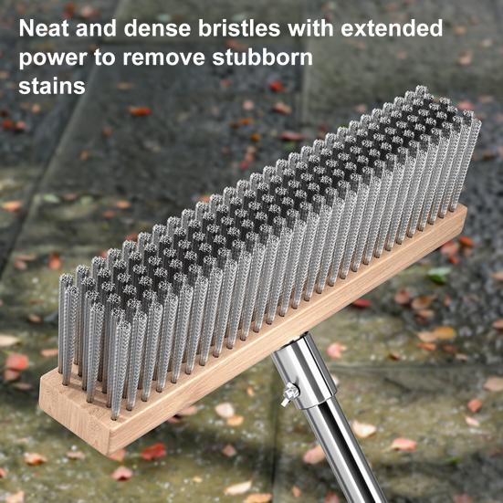 Cleaning Adjustable Cleaning Length Outdoor Scrubbing Brush Brush