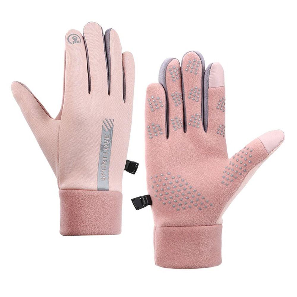 Bow Mitten Snow Ski Gloves Full Finger Gloves Anti-skid Mittens Protective Mittens Cycling Gloves