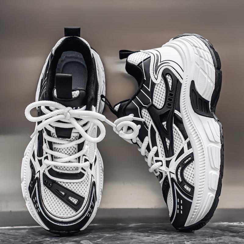 New Fashion New Men's Fashion Casual Low Top Sports Shoes Students Thick Sole Comfortable Sneakers Boys Male Classic Breathable Basketball Shoes