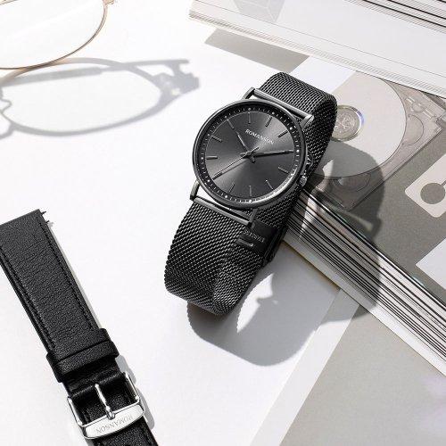 [ROMANSON] ROMANSON R Round Slim 37 Watch RWRMUU3BF016GUGR0 S- 15CM RWRMUL3BF016GUGR0