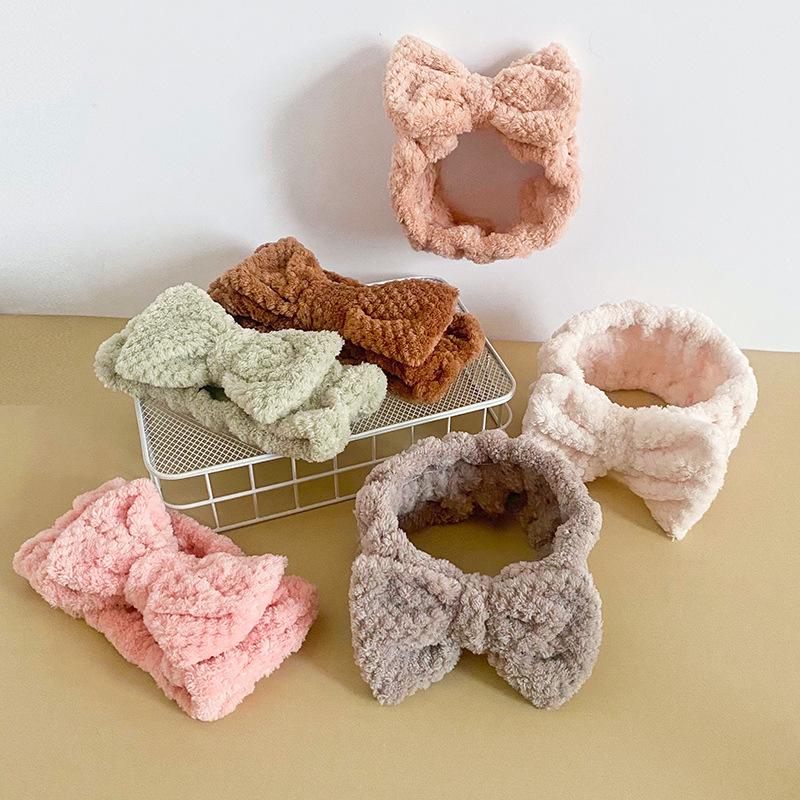 

Japanese Microfiber Pineapple Butterfly Hairband/Headscarf Set