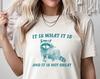 Es ist, wie es ist, und es ist nicht toll T-Shirt, Meme Shirt, Vintage T-Shirt, Waschbär Shirt, Mentale Gesundheit Shirt, Lustiges T-Shirt, Unisex T-Shirt