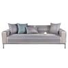 Sofa Cushion Summer Ice Silk Summer Mat Non -Slip Simple Modern Light Luxury Gray High -End Cushion Summer Sofa Cover Slipcover