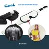 Blindfold Breathable Mesh Sleep Mask Eyepatch 3D Sleeping Mask Blockout Light Sleeping Aid Eye Mask for Travel Eyeshade Night