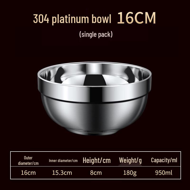 

Deou Starlight 304 Stainless Steel Insulated Bowl
