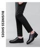 Men's Breathable Leather Formal Shoes - Spring/Summer Casual Cowhide Shoes with Warm Cotton.