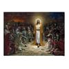 Dio Cristiano Gesù Il Buon Pastore Cristo Credenza Fede La Samaritana Poster Stampe Pittura su Tela Arte da Parete Decorazione Stanza