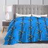 Weiche warme Decke Mädchen Jungen Reise Dispatch-Spiel Logo Überwurfdecke Flanell Tagesdecke für Schlafzimmer Druck Sofa Bettbezug