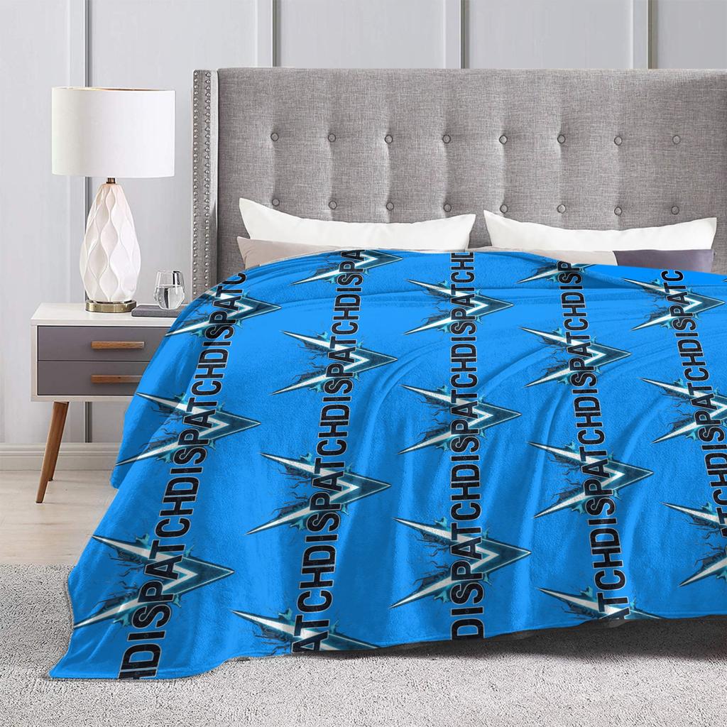 Weiche warme Decke Mädchen Jungen Reise Dispatch-Spiel Logo Überwurfdecke Flanell Tagesdecke für Schlafzimmer Druck Sofa Bettbezug