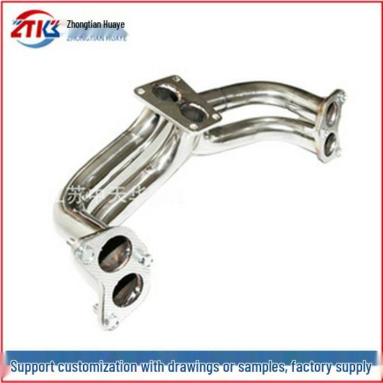 Stainless Steel Car Exhaust Pipe for 35-38mm V-band Wastegate Actuator