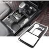 Central Gear Shift Panel Trim Decor Cover Bezels for 4Runner 10+ Accessories