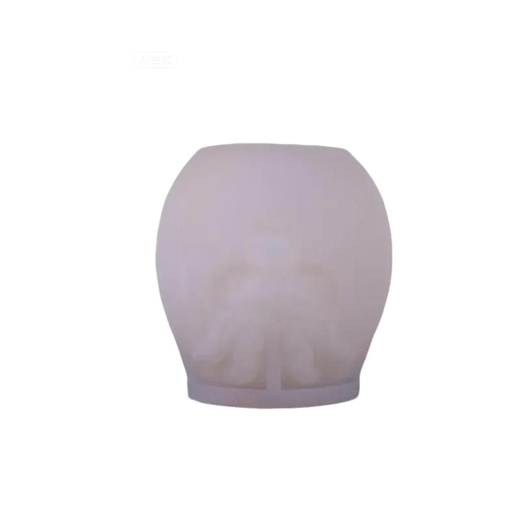 Dragon Head Relief Egg-Shaped Candle Silicone Mold DIY Creative Dragon Head Relief Scented Candle Diffuser Stone