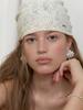 Leobeumimonseuteo Bohemian Flower Lace Beanie_Ivory (L262Mcp010)