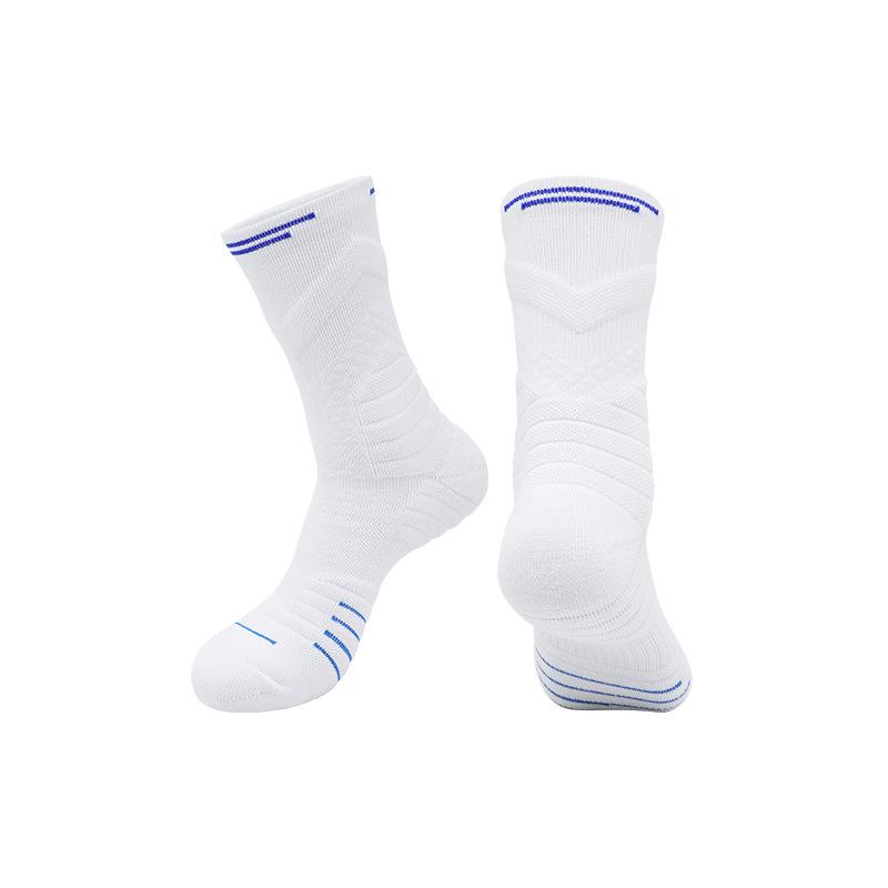 Adult Basketball Socks Actual Training Socks Children Towel Bottom Sweat Absorbing Shock Non-Slip Sports Socks Men