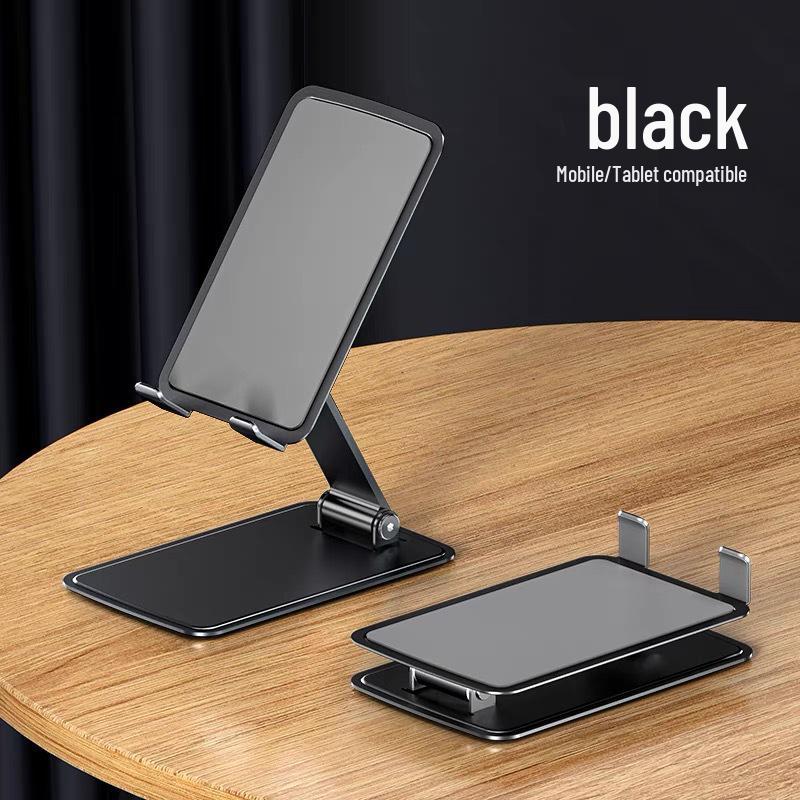 Foldable Rotating Metal Phone & Tablet Stand with Custom Logo