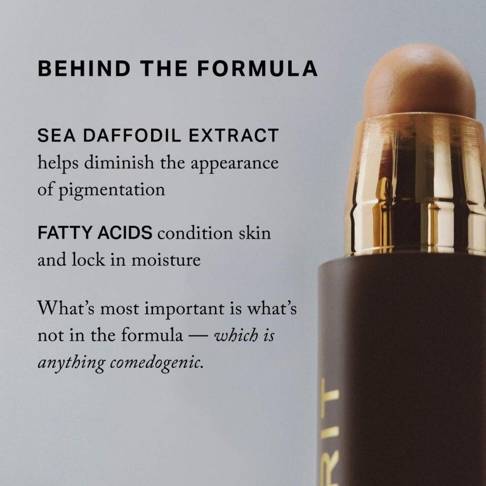 Merit Der Minimalist Perfektionierender Teint Foundation Und Concealer Stick 0,23 Unzen Seide Sehr Hell Warm