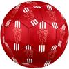 Manchester Crest Soccer Ball Size 5 Football Machine-Stitched Indoor/Outdoor Training and Matches Perfect Commemorative Gift for Soccer Lovers