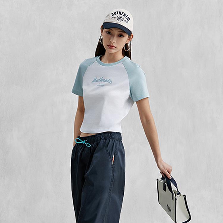 Kappa T-Shirts Women's Crew Neck Moderate Straight Fit K0E42TD83