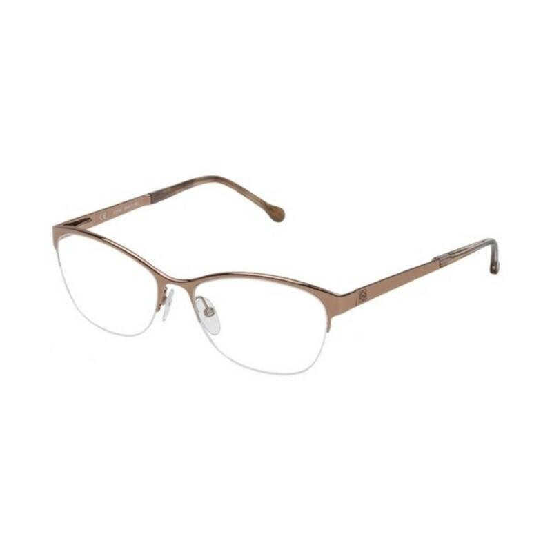 Loewe-Montura de Gafas Mujer Loewe VLWA03M530A39 Dorado (ø 53 mm)