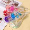 LED Lights Gold Foil Rose Flower Glowing Wedding Fake Flower  Valentine's Day