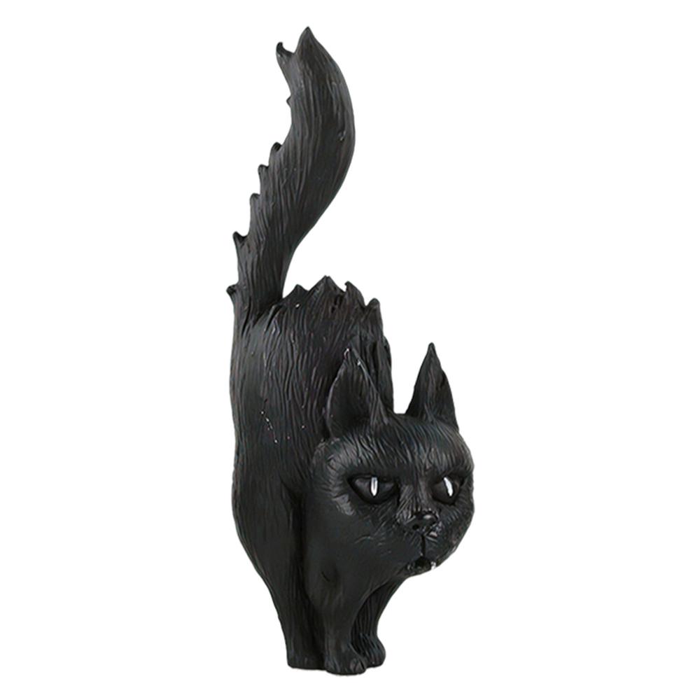 

Halloween Table Decorations Pumpkin Spooky Witch Black Cat Pumpkin Ghost Horror Resin Figurines Horror Ornament Table