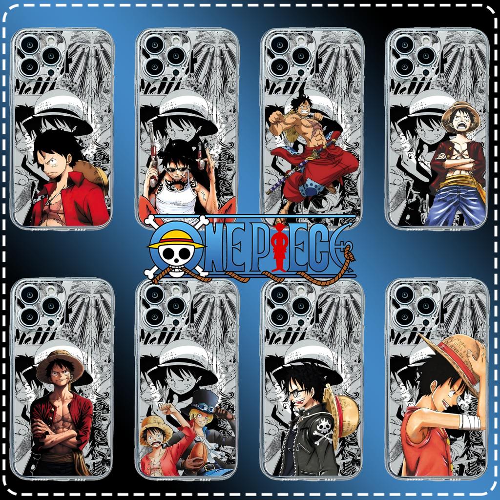 Anime Ones Pieces Luffys Magnetic Phone Case for Samsung Galaxy S25 S24 S23 S22 S21 S20 FE Edge Plus Ultra 5G Soft Clear TPU