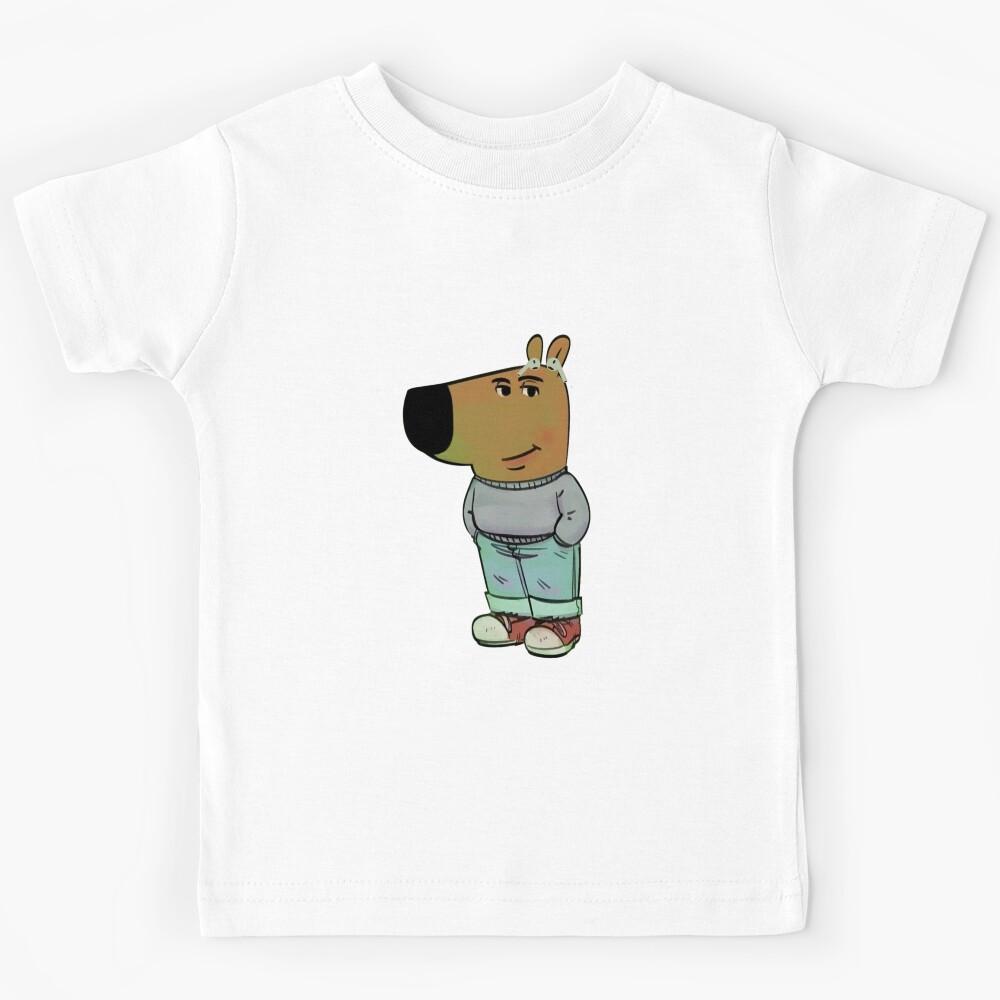 chill guy dog Kids T-Shirt 130