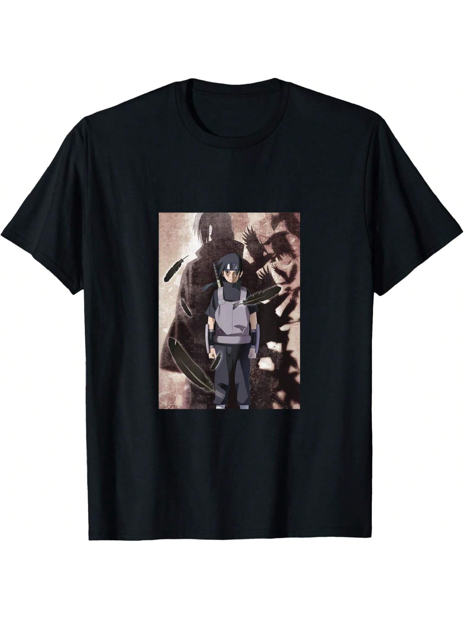 Camiseta de Itachi Uchiha Anbu de Shippuden S