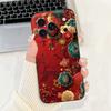 Beautiful Floral Phone Case For iPhone 17 Pro Max 17 Air Soft Silicone Shockproof Cases For iPhone17 17Pro 17Air Cover Bumpers